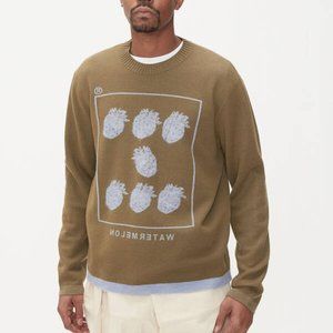 NEW Acne Studios Kalm Strawberry Fruit Sweater